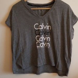Calvin Klein Performance Crop Tee Size M